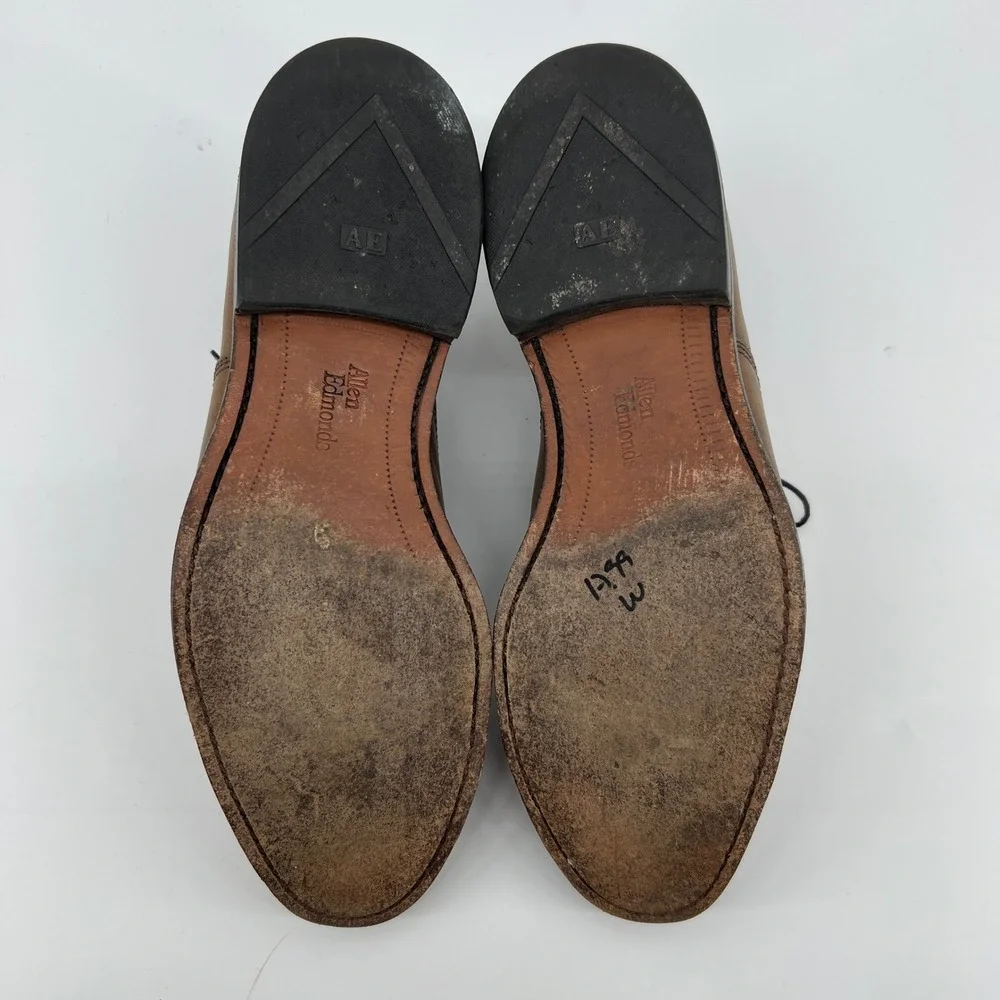 Allen Edmonds Fifth Avenue‎ Cap Toe Oxford Leather Dress Shoes Men 8 Brown